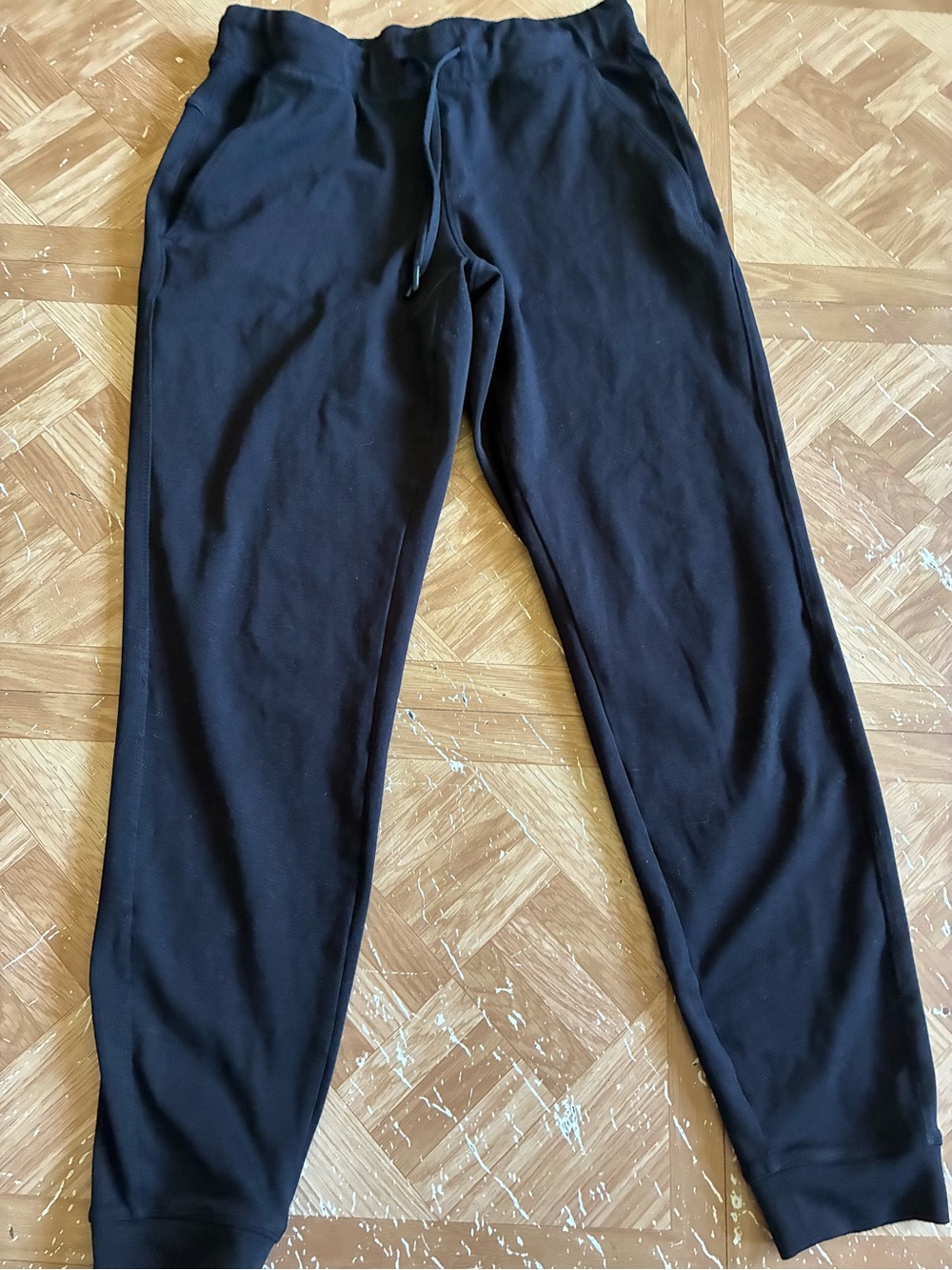 90 Degree By Reflex Black Drawstring Joggers